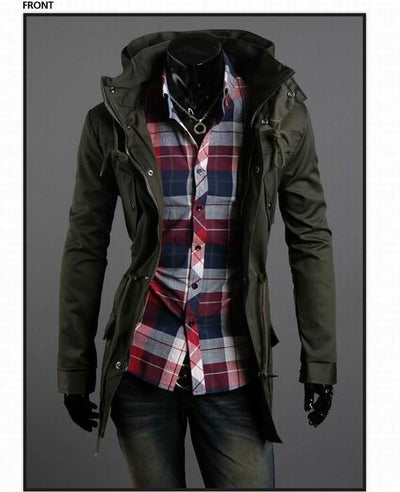 Men's Fashion Overcoat - TrendSettingFashions