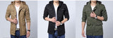 Men's Fashion Velvet Hood Jacket - TrendSettingFashions