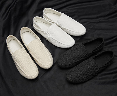 Men's Patchwork Flats - TrendSettingFashions