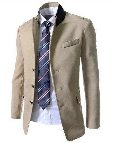 Men's Single Breasted Dress Jacket - TrendSettingFashions