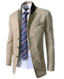 Men's Single Breasted Dress Jacket - TrendSettingFashions