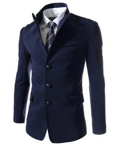 Men's Single Breasted Dress Jacket - TrendSettingFashions