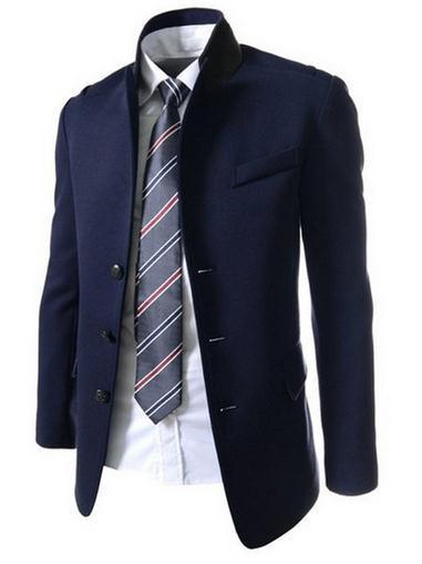 Men's Single Breasted Dress Jacket - TrendSettingFashions