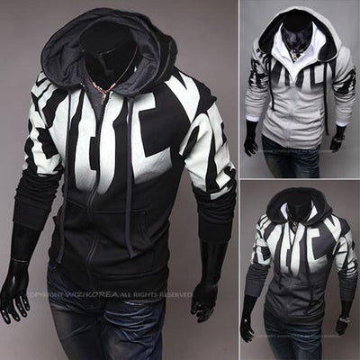 Men's Zip Up Hoodie/Statement - TrendSettingFashions