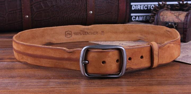 Genuine Leather Fashion Belt OS Style - TrendSettingFashions 