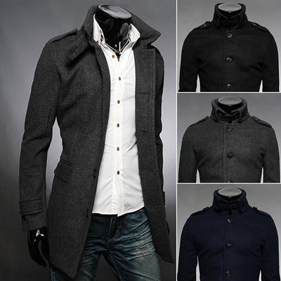Men's Button Up Jacket - TrendSettingFashions