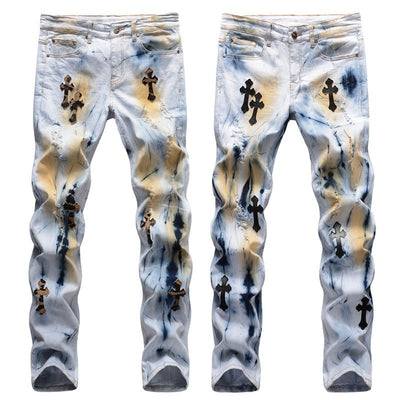 Men's Fashion Ripped Jeans - TrendSettingFashions