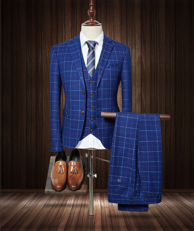 Men's 2 Piece Business Suit Up To 3XL - TrendSettingFashions