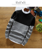 Men's Fashion Print Cashmere Pullover - TrendSettingFashions