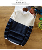 Men's Fashion Print Cashmere Pullover - TrendSettingFashions