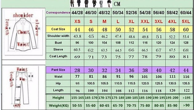 Men's 3 Pieces Suit Business Notch Lapel (Blazer+Vest+Pants) - TrendSettingFashions