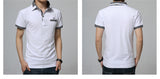 Big Men's Fashion M- 5XL Short-Sleeved Polo - TrendSettingFashions