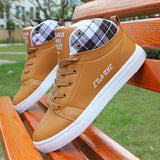 Men's Patchwork Fashion Casual Sneakers - TrendSettingFashions 