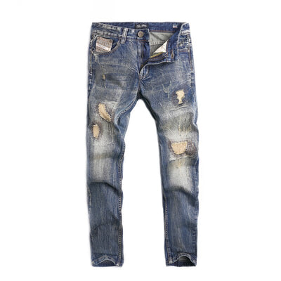 Casual Denim Ripped Jeans - TrendSettingFashions