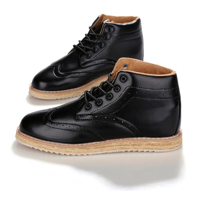 Men's British Style Brogue Boot Up To Size 12! - TrendSettingFashions