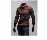 Men's High Collar Sweater - TrendSettingFashions