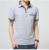 Big Men's Fashion M- 5XL Short-Sleeved Polo - TrendSettingFashions