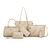 Women's 5 Bag Set With 5 Color Options - TrendSettingFashions 