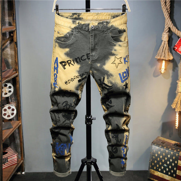 Men's Fashion Streetwear Hip Hop Jeans - TrendSettingFashions