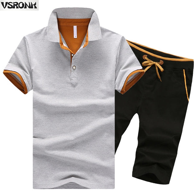 Men's Sports 2 Piece Casual Set - TrendSettingFashions
