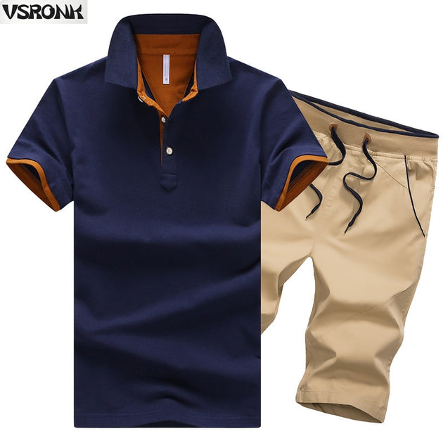 Men's Sports 2 Piece Casual Set - TrendSettingFashions