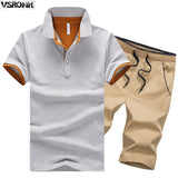 Men's Sports 2 Piece Casual Set - TrendSettingFashions