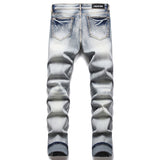 Men's denim ripped fashion Jeans(Up To Size 40) - TrendSettingFashions