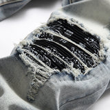 Men's denim ripped fashion Jeans(Up To Size 40) - TrendSettingFashions