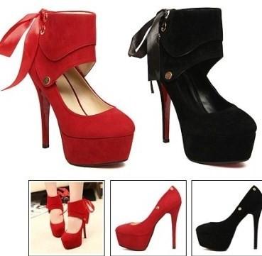 Women's Double Take Stilettos with a Removable Ankle Cuff For 2 Different Looks - TrendSettingFashions 
