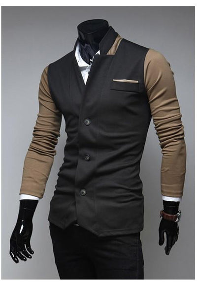 Men's Multi Button Knit Sweater - TrendSettingFashions