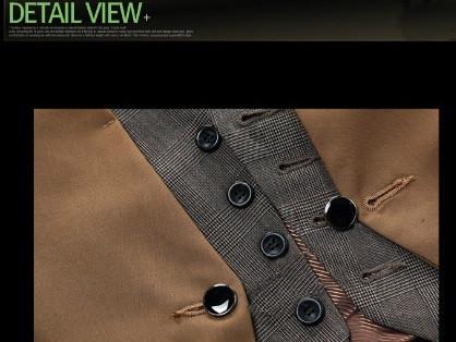 Men's Dress Vest Up 2XL - TrendSettingFashions