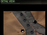Men's Dress Vest Up 2XL - TrendSettingFashions