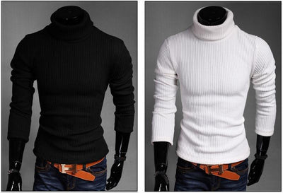 Men's Turtle Neck Sweater - TrendSettingFashions