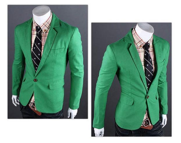 Men's Fashion Casual Suit Jacket - TrendSettingFashions