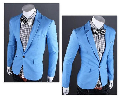 Men's Fashion Casual Suit Jacket - TrendSettingFashions