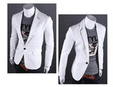 Men's Fashion Casual Suit Jacket - TrendSettingFashions 
