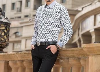 Men's Business Turn Down Collar - TrendSettingFashions