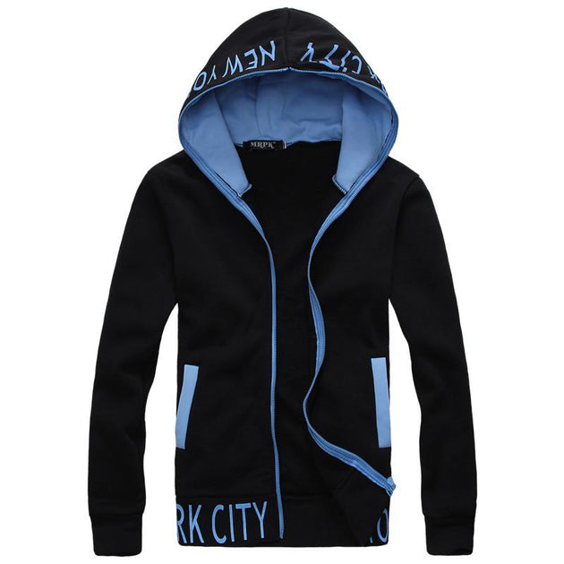 Men's Zip Up NYC Hoodie - TrendSettingFashions