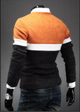 Men's Round Collar Star Sweater - TrendSettingFashions