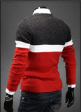 Men's Round Collar Star Sweater - TrendSettingFashions