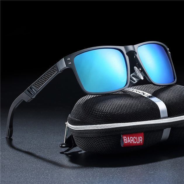 Men's Aluminium Magnesium Polarized Sun Glasses - TrendSettingFashions