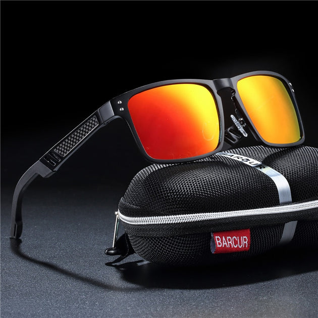 Men's Aluminium Magnesium Polarized Sun Glasses - TrendSettingFashions