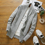 Men's Knitted Fashion Cardigan - TrendSettingFashions