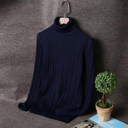 Men's Cotton Fashion Turtleneck - TrendSettingFashions