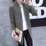 Men's Long Cardigan Sweater Up To 2XL - TrendSettingFashions