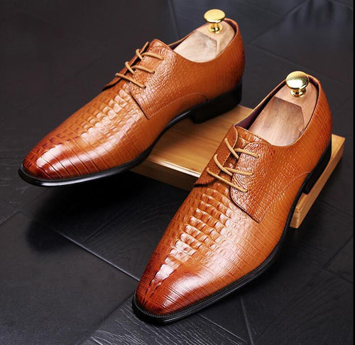 Men's Italian Designer Dress Shoes In 3 Colors - TrendSettingFashions 