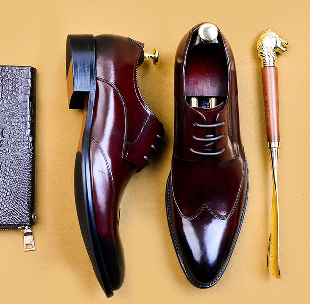 Men's Oxford Italian Dress Shoes Up To Size 11 - TrendSettingFashions