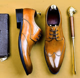 Men's Oxford Italian Dress Shoes Up To Size 11 - TrendSettingFashions