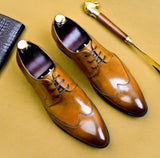 Men's Oxford Italian Dress Shoes Up To Size 11 - TrendSettingFashions 