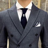 Men's Double Breasted Suit Coat - TrendSettingFashions 